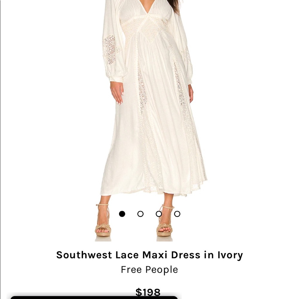 FREE PEOPLE SOUTHWEST LACE DRESS